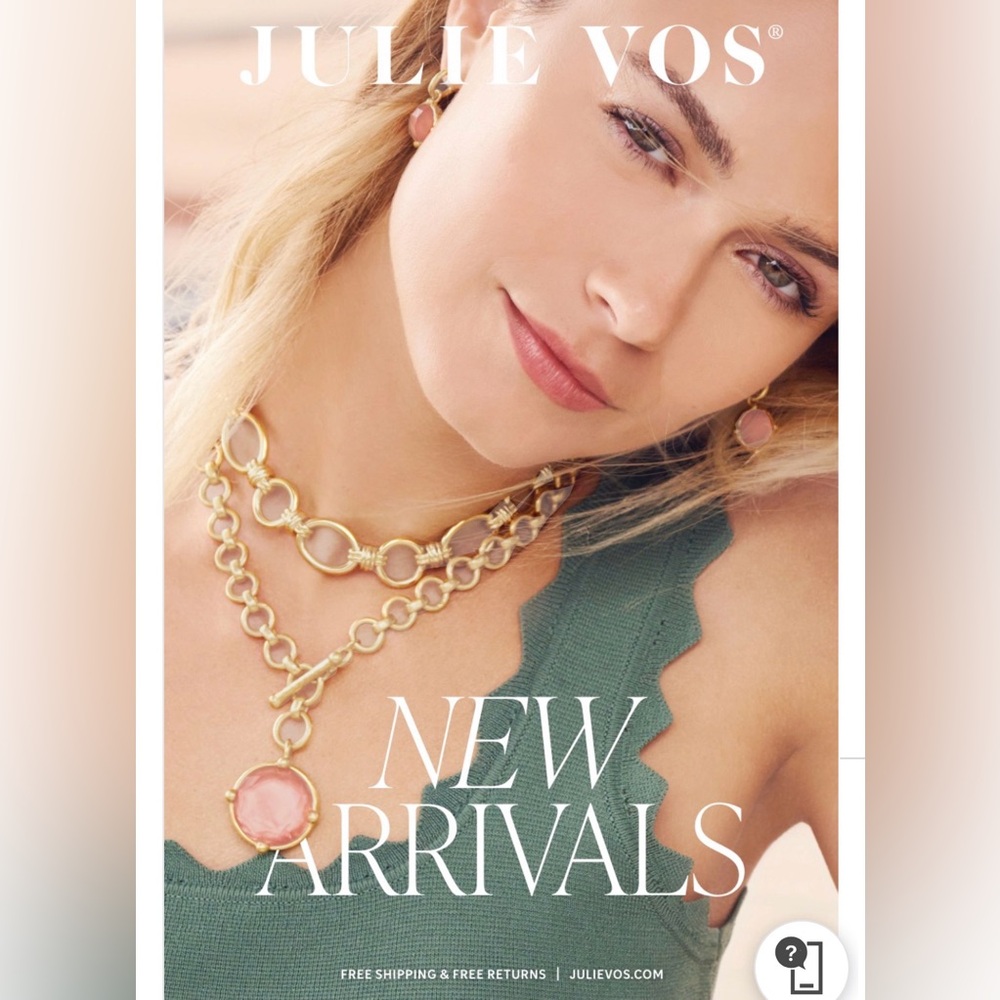 Julie Vos Gold NEW WITH TAGS - Honeybee Demi Necklace - Picture 9 of 10